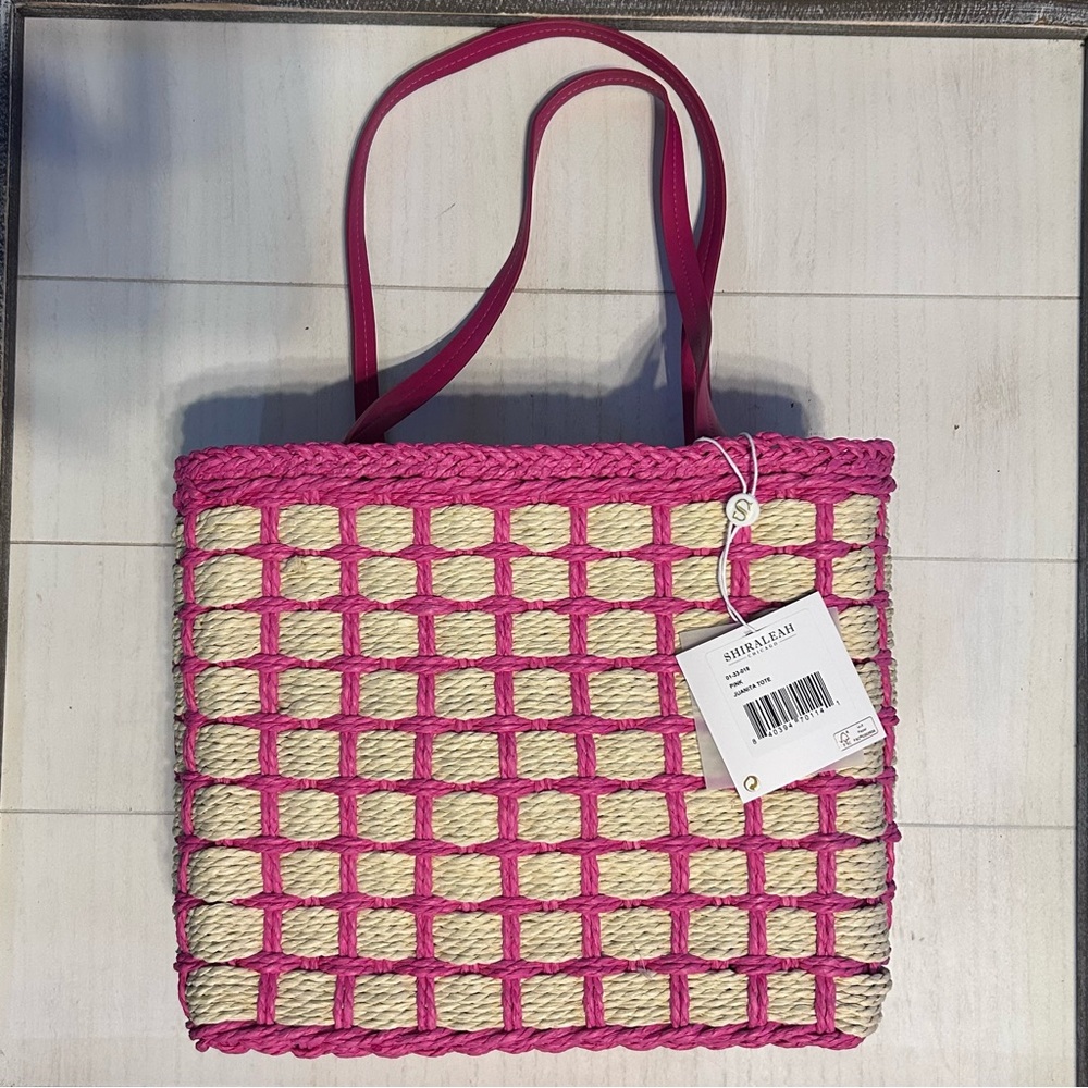 NWT Shiraleah Juanita Tote Pink Bag